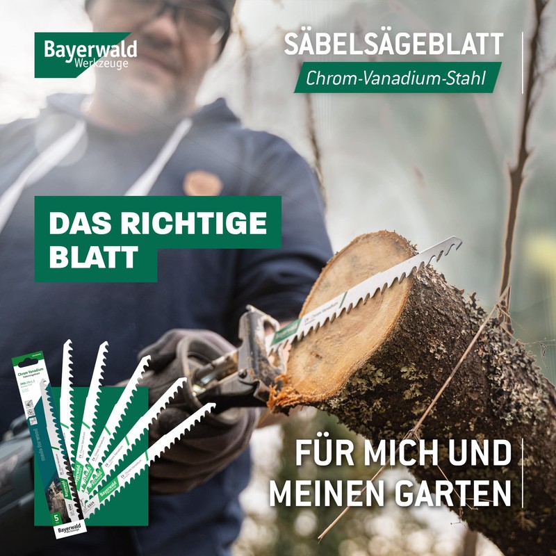 5 x Bayerwald Tools Reciprocating Saw Blade Length - 230