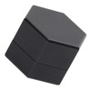 Mini Portable Billiard Chalk Case Hexagonal Pool Cue Chalk Box