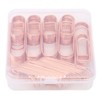 66pcs Metal Pen Clips for Student Slip Resistance Rust Prevention