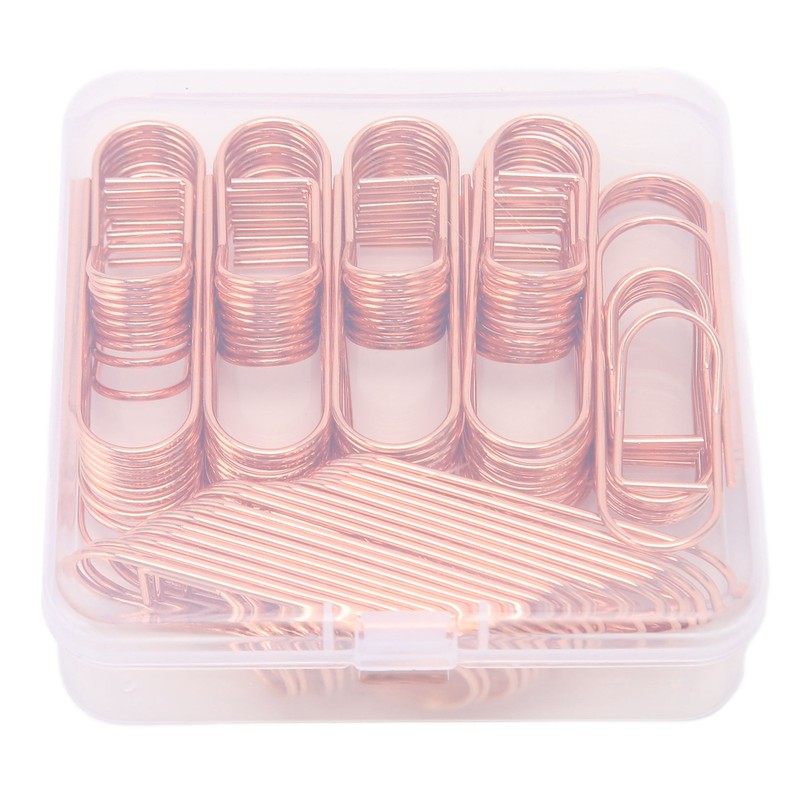66pcs Metal Pen Clips for Student Slip Resistance Rust Prevention