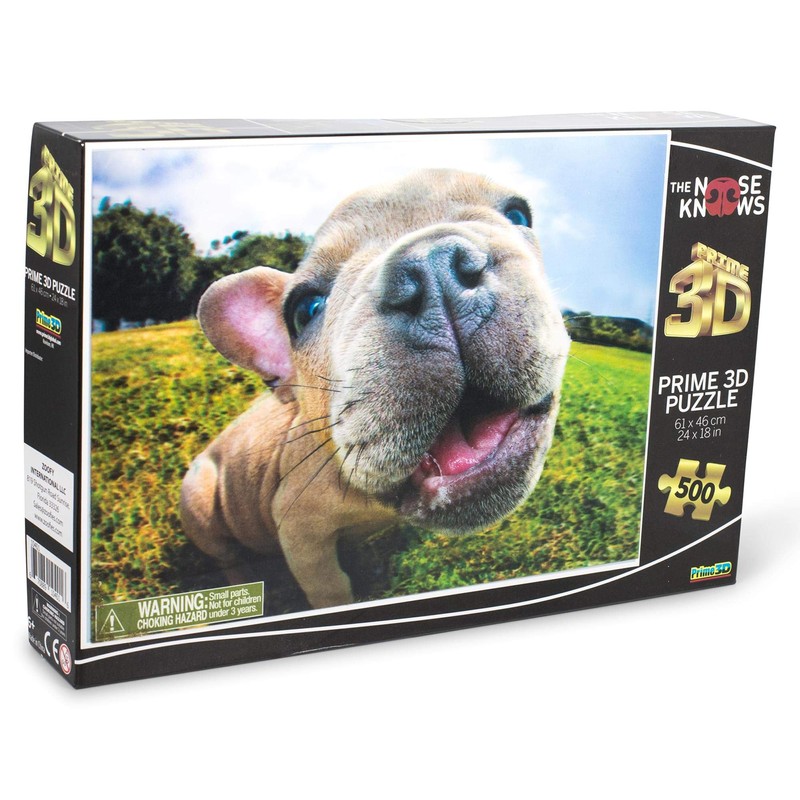 Super 3D Adorable Pug 500 pcs- Pugsley