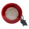 Pair of 12 V/24 V LED Light Round Rear Fog