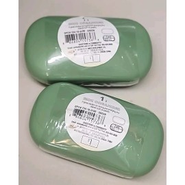 None 2x Green Bead Organizer Container for Earrings Mini Jewelry Storage Travel