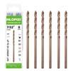 HLOFIZI Brocas largas de cobalto de 7/32 x 6 pulgadas