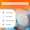 [6''x6''-30count]Carbou Island Dressing Bordered Gauze Sterile Individually Wrapped Gauze Pads,Highly