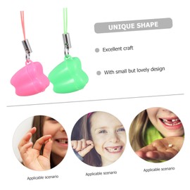 Hohopeti Baby Tooth Tooth Holder Smooth Surface Lightweight Design 20pcs Fetal Hair Storage for Unforgettable Childhood Memories