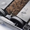 EZ SPARES Quiet Carpet Sweeper, Floor Sweeper with Horsehair Roller