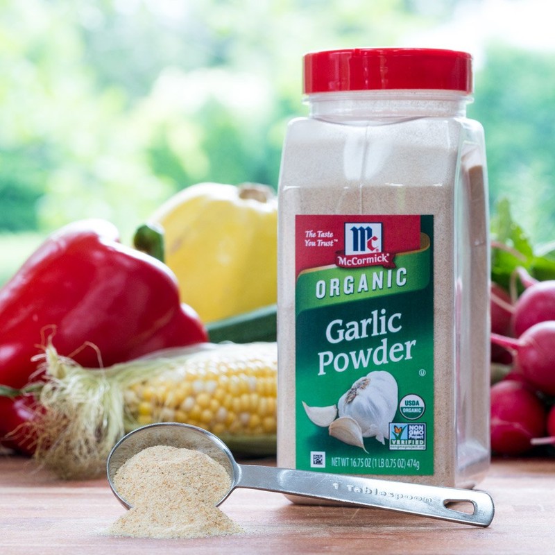 McCormick Organic Garlic Powder, 16.75 oz