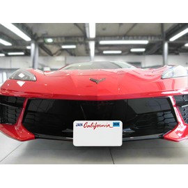 STO N SHO Front License Plate Bracket Compatible with 2020-2025 C8 Corvette Base Model/2022-2025 C8 Corvette Z51 without spoiler