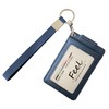 [Feel] Commuter Pass Case with Strap, Compatible with 3 Cards,