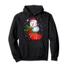 Havanese Dog In Christmas Socks Lights Xmas Pullover Hoodie