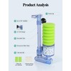 boxtech Aquarium Biochemical Sponge Filter, Ultra Quite Aquarium Single Head