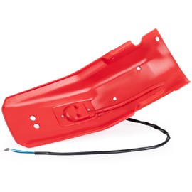 Red Rear Fender & Taillight for Honda XR250R XR600R XR650L XR350R XR250L 1985-2024