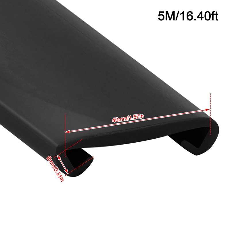Non-Slip Stair Handrail Protection, PVC Plastic Handrail, Plastic Handrail Profile