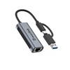 WAVLINK USB-C 2.5G Wired LAN Adapter/USB-C USB 3.0 2 in