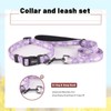 Reflective Dog Collar Leash Combo: Puppy Small Medium Large Adjustable
