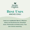 Simply Organic Ancho Chili Powder, 2.85 Ounce Jar, Certified Organic