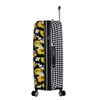 Betsey Johnson 26 Inch Checked Luggage Collection - Expandable Scratch