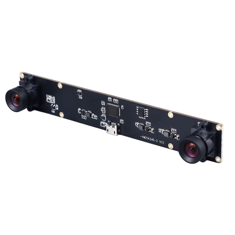 USB Camera Module 4MP 1080P Dual Lens Synchronization Webcam Board