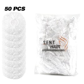 Gorro Ducha Desechable Plástico Mujer 100 Unidades Impermeable Spa Grande Viajes Uso Doméstico Peluquería