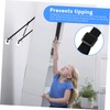 Hohopeti 1set Adjustable Tv Safety Straps Anti-Tipping Furniture Anchors for