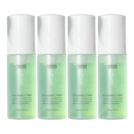 Ten Zero Subuji Cica Bubble Toner 140ml 4pcs Elasticity Texture Glowing Cooling Moisturizing Skin for 40s / 텐제로 수부지 시카 버블 토너 140ml 4개 40대 탄력 결 광채 쿨링 보습 스킨