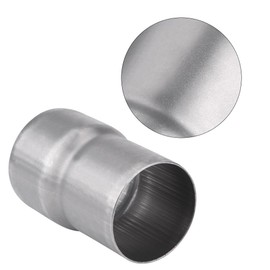 Exhaust Adaptor for Motorcycles, Stainless Steel Pipe Connector for 51 mm to 60 mm Exhaust Pipe