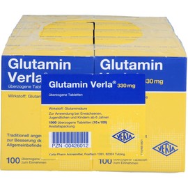 Glutamine Verla Coated Tablets