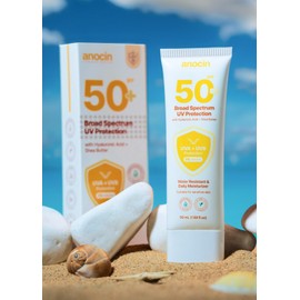 anocin broad Güneş Kremi Yüksek Koruma Spf 50 Nemlendirici Etkili Güneş Koruyucu Krem