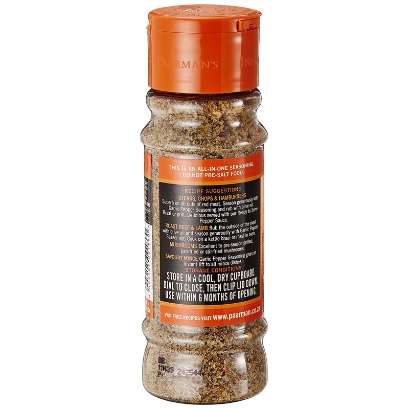 Ina Paarmans Garlic Pepper Seasoning 200ml