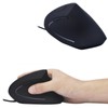 Optical Wired Vertical Mouse Non Slip Matte Surface High Sensitivity