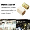 MospdyGear Universal Brass Brake Pipe Fitting Kit, 12 Pcs Brake