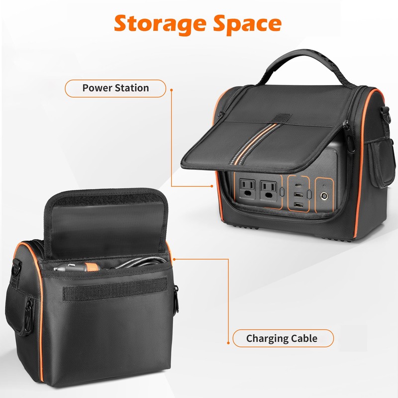 EUGOOCX Portable Power Station Carry Bag Compatible with Jackery Explorer