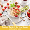 Teenyyou 8 Pcs Portion Control Serving Spoons Portion Scoops Cups