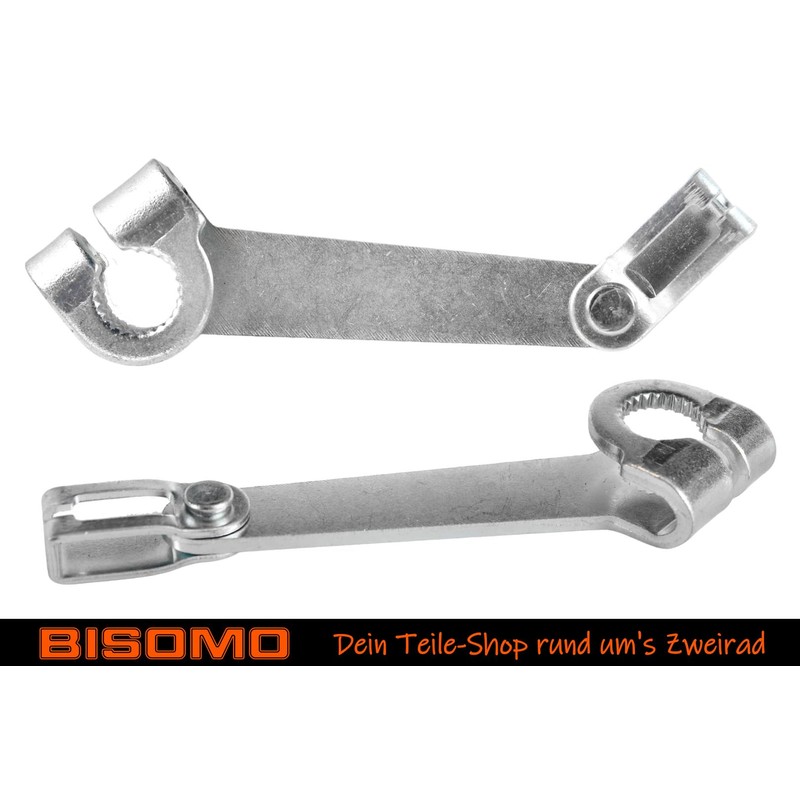 Front and Rear Brake Levers Set for Simson S50, S50