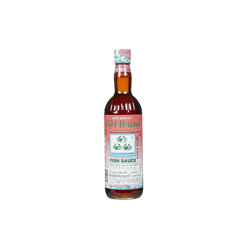 Three Crabs Brand Viet Huong Vietnamese Fish Sauce, 24-Ounce Bottle