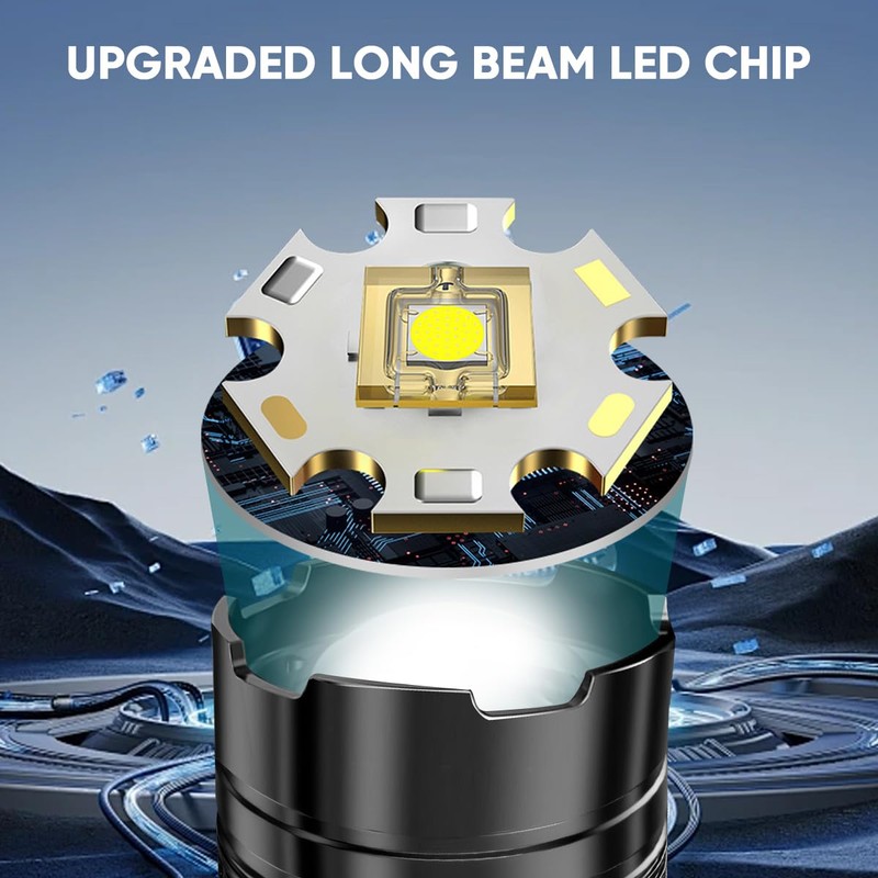 WholeFire LED Torch 30,000 Lumens