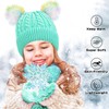 EDCYF Kids Winter Knit Beanie Hat Children's Thick Warm Fleece