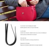 Leather Bag Handles Minimalist Durable Comfortable Replacement Leather Purse Bag