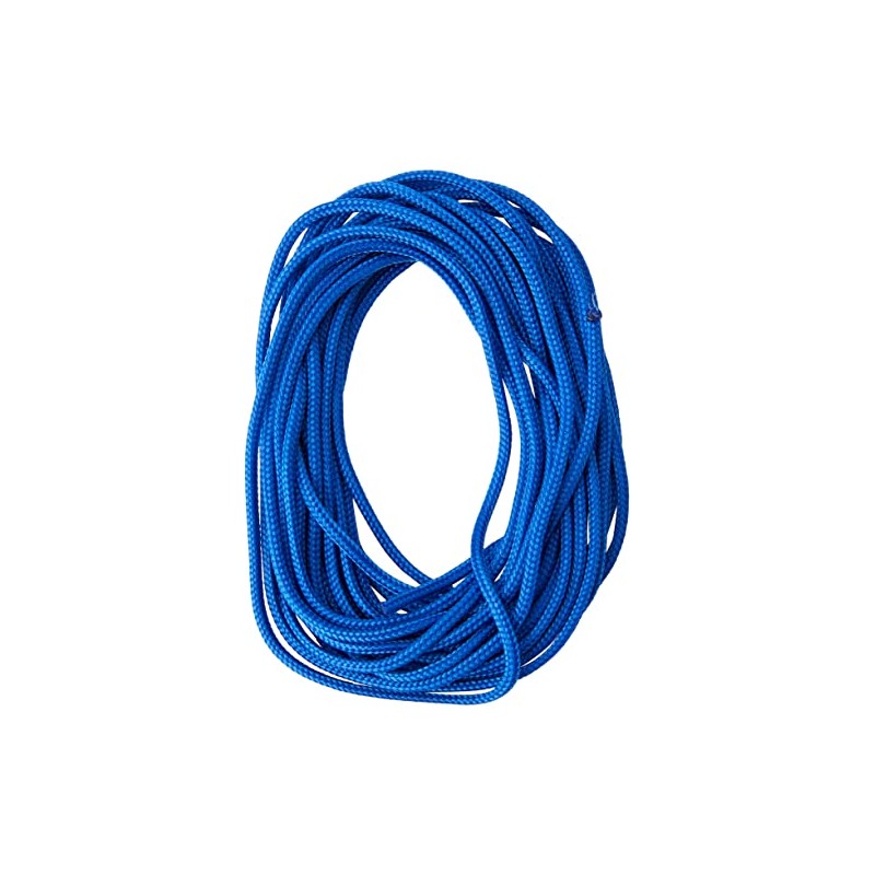Efco Paracord Rope, Polyester blend, Blue, 2 mm x 4