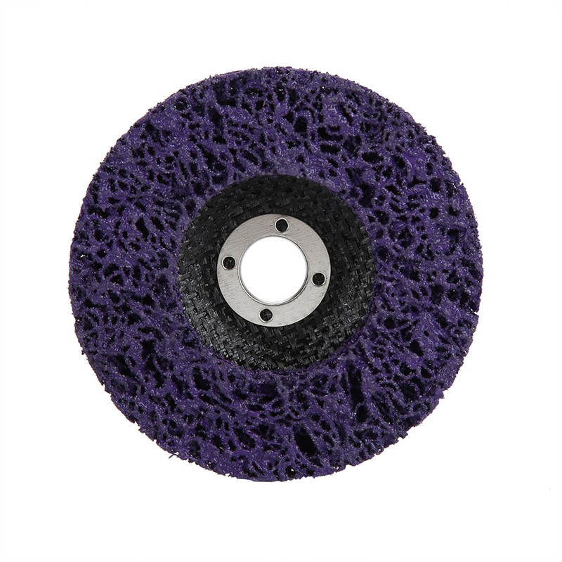 5Pcs 100mm Poly Strip Wheel Disc Paint Rust Removal Tool