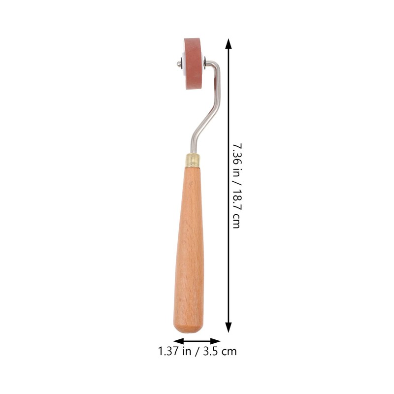 HEALLILY Art Brayer Brayer Rollers Rubber Ink Roller Applicator for