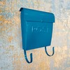NACH Euro Series Modern Mailbox, Decorative Mail Holder, Wall Mount