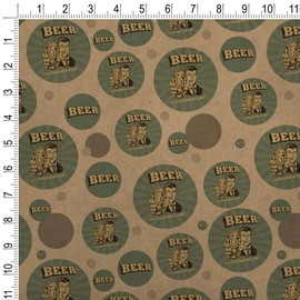 GRAPHICS & MORE Beer It's a Vacation in a Can Funny Humor Premium Kraft Gift Wrap Wrapping Paper Roll