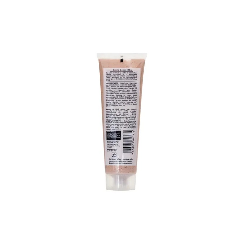 Crema Dental De Neem Artesanal Sin Fluor Natural- Pack De