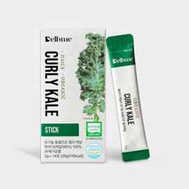 Delvemi Daily Organic Freeze-Dried Curly Kale Stick 2g 14 Sachets / 델브미 데일리 유기농 동결건조 컬리케일 스틱 2g x 14포