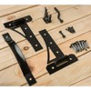 National Hardware Transitional Gate Kit N109-314 with Gate Latch, Gate