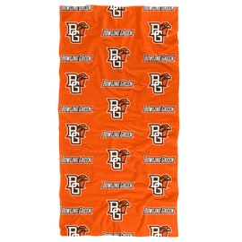 LOGOVISION Bowling Green State University Beach Towel/Bath Towel, 30"x60" Logo Pattern