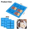 Sidosir Rice Krispies Silicone Mold for Rice Krispies Treats Baking,