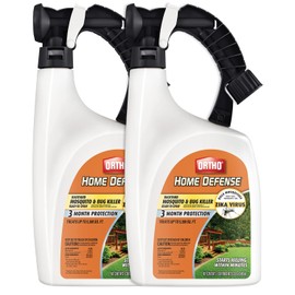 Ortho Home Defense Backyard Mosquito and Bug Killer Ready-To-Spray - Kill Mosquitoes That May Transmit the Zika Virus, 3 Month Protection, 32 oz. (2-Pack)